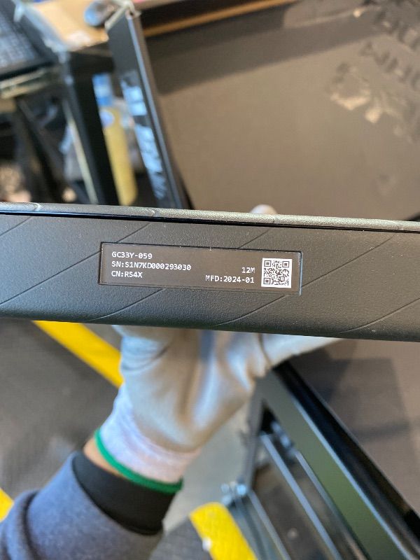 Photo 1 of **MISSING POWER CORD**
ASUS ROG XG Mobile (2023) External Graphics Card Docking Station for ROG Flow Series, GeForce RTX 4090, I/O Hub, 330W Power Adapter