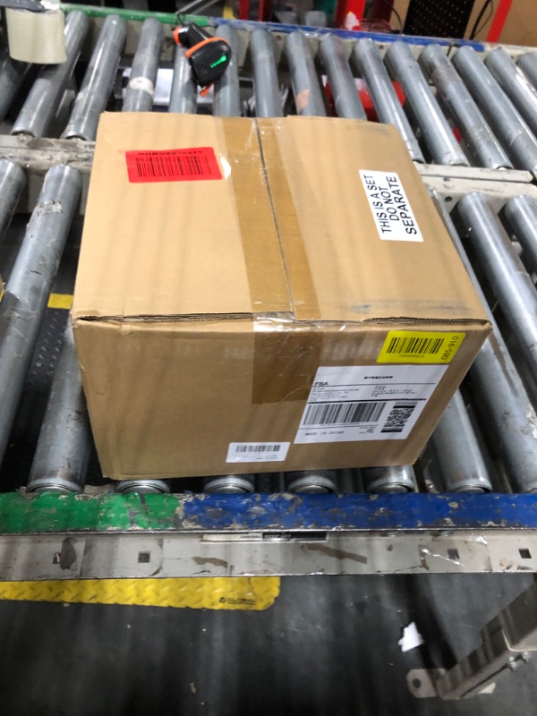 Photo 1 of (2 Pack) 10 Inch Solid Polyurethane Tire 4.10/3.50-4 Tire, 10" Flat Free Wheels with 5/8" Bearings, 2.2" Offset Hub for Garden Cart, Hand Truck, Lawn Cart, Mower