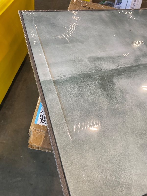 Photo 1 of **MAJOR DAMAGE**
Framed Sage Green Abstract Wall Art, Modern Canvas Prints Artwork for Walls, Square Minimalist All Green Abstract Pictures for Living Room, Hallway, Fireplace, Bedroom, Home Office Wall Decor 30x30 In