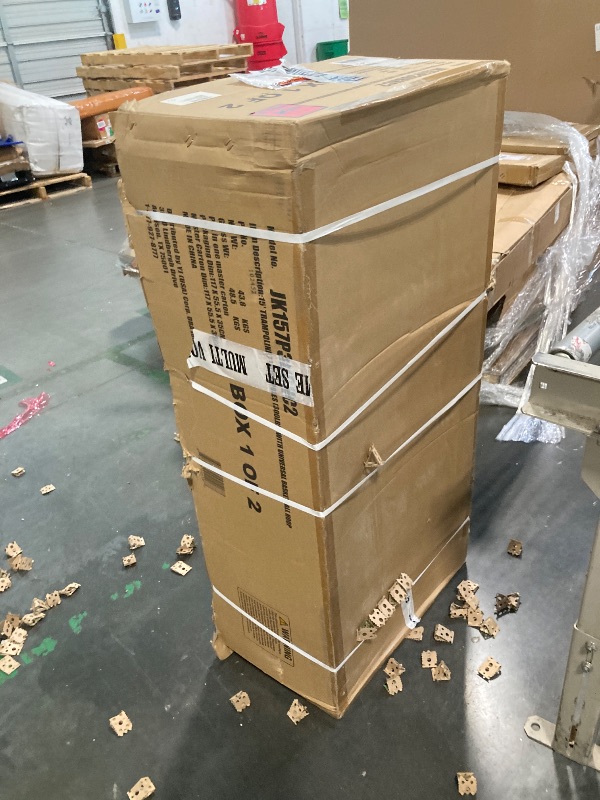 Photo 1 of ***02 BOXES***SKOK 15FT Trampolines with Enclosure Net, 400LBS Outdoor Trampolines for Kids with Basketball Hoop -ASTM Approved Trampoline for Children and Adults