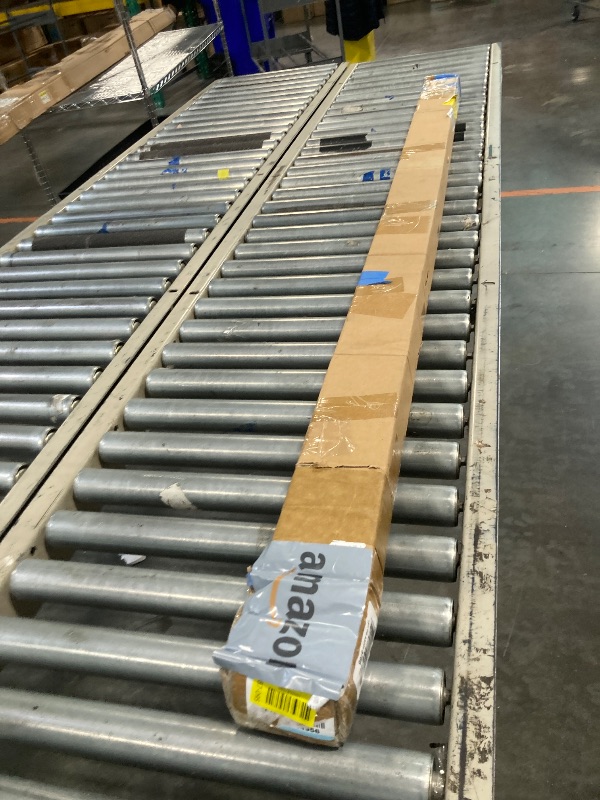 Photo 1 of ***MISSING HARDWARE***Wooden Stair Handrails, Safety and Non-Slip, Single Piece armrest with Black Brackets, Industrial Style Wall-Mounted Handrails, Suitable for The Elderly and Children Attic Balcony Corridors (6FT)