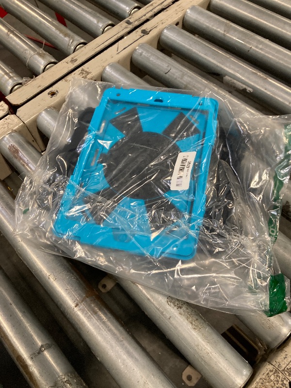 Photo 1 of **PARTS ONLY** Scnioy Case for iPad 9th Generation iPad Case 9th 8th 7th Generation iPad 10.2 Inch iPad 9th Gen Cover with Screen Protector Pen Holder TabletCases 360° Rotating Stand, Black Blue