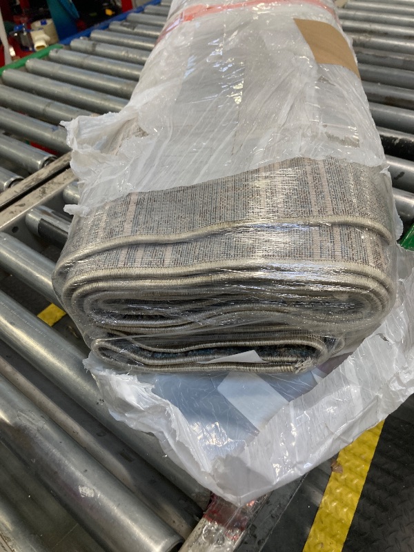 Photo 1 of ****MINOR CREASES**** Loloi Angela Rose Ember Collection EMB-09 Denim/Charcoal 7'-10" x 10' Area Rug