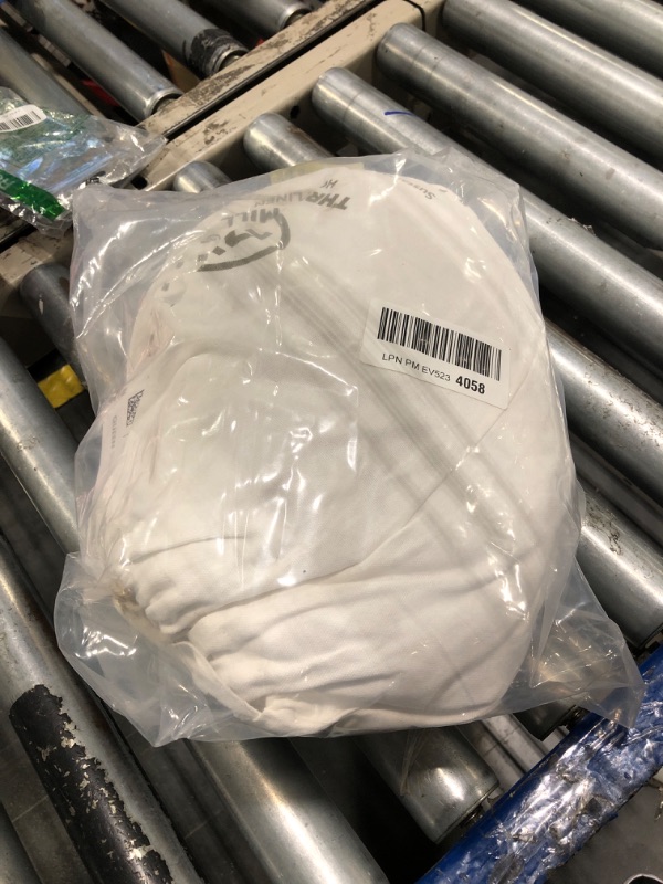 Photo 1 of ***MISSING PIECES*** ***READ CLERK NOTES*** Threadmill Cotton Queen Sheet Set | 100% Cotton Sheets for Queen Size Bed | Solid Sateen Queen Bed Sheets Set with 16” Deep Pocket | Soft Breathable 4-Piece Cooling Bedding Sheet Set | White