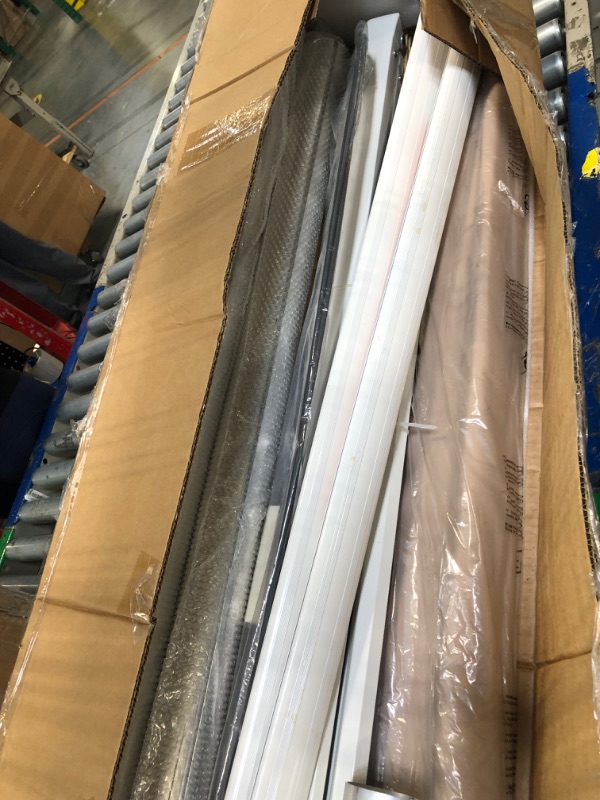 Photo 1 of ****POSSIBLY MISSING HARDWARE*** Yaheetech 10 × 8 Ft Patio Awning, Retractable Sun Shade Awning with Manual Crank Handle, Manual Aluminum Deck Awning for Patio/Balcony/Yard, 280g/m² Polyester, Beige