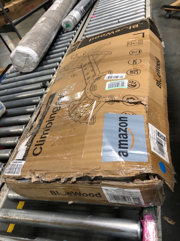 Photo 1 of ***FACTORY SEALED***Tiny Land Pikler Triangle Set, 7-in-1 Foldable Pikler Triangle Climbing Toys Set for Kids,Baby Indoor Playground Jungle Gym, Wooden Montessori Climbing Set for Toddler (Rainbow)