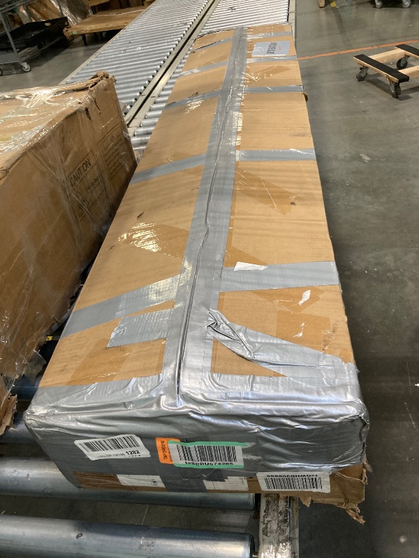 Photo 1 of Tribesigns 70.9-Inch Extra Long Console Table, Farmhouse Wood Sofa Table Behind Couch, Narrow Entryway Accent Table for Living Room, Hallway, Entrance, Foyer, Light Oak Brown