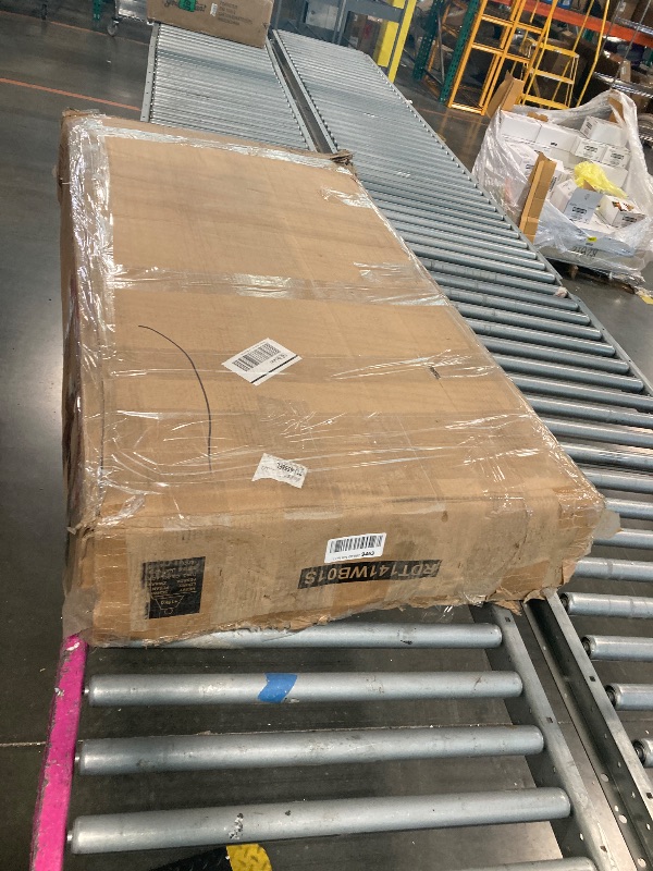 Photo 2 of VASAGLE Kailyn Collection - Vanity Desk with Mirror and 9 LED Bulbs, Vanity Makeup Table with Power Outlets, Dressing Table with 9 Drawers, for Bedroom, Cloud White URDT141WB01S