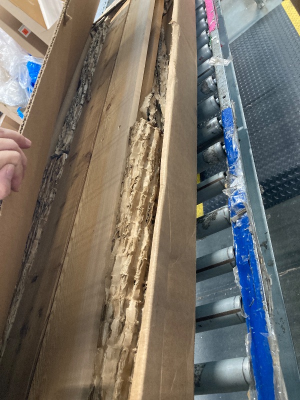 Photo 3 of Ekena Millwork RBS06S11X071RWR TimberCraft Two 5 3/8" Boards Spaced Board-n-Batten, Rustic Wood Shutters (Per Pair), 11 1/4"W x 71"H, Rough Sawn Western Red Cedar