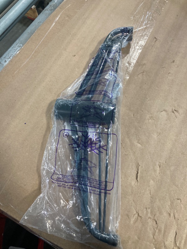 Photo 1 of **MISSING HARDWARE** EMMADMYS Christmas Tree Stand,Universal Folding Xmas Tree Base, Replacement Metal Tree Stand Base for 4-8Ft Christmas Artificial Trees, Fits 0.5-1.57In Tree Pole