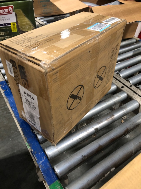 Photo 1 of ****RETAIL PRICE $45.99***Eunos 3 Drawer White Nightstand with Charging Station, LED and Open Shelf for Bedroom, Living Room