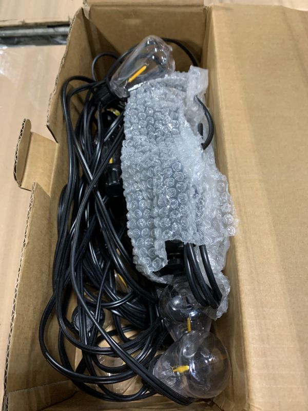 Photo 1 of *** 11 LIGHTS / NO REMOTE CONTROL ***
Addlon 54(48+6) FT Solar String Lights Waterproof,Patio Lights Solar Powered with Remote & USB Port 15+1 LED Shatterproof Bulbs 3 Light Modes, Dimmable Solar Light for Camping Backyard Garden