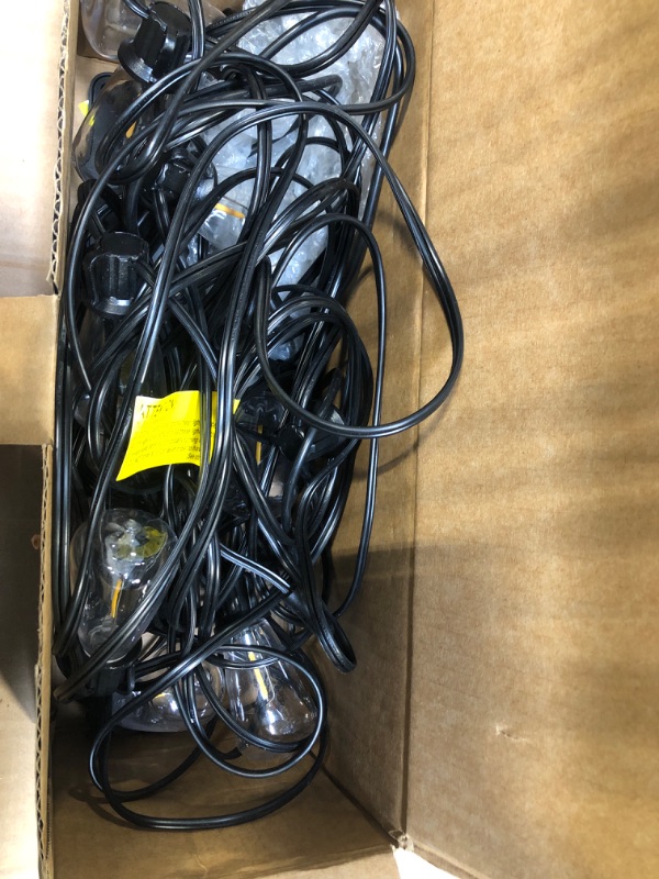 Photo 1 of *** 11 LIGHTS / NO REMOTE CONTROL ***
Addlon 54(48+6) FT Solar String Lights Waterproof,Patio Lights Solar Powered with Remote & USB Port 15+1 LED Shatterproof Bulbs 3 Light Modes, Dimmable Solar Light for Camping Backyard Garden