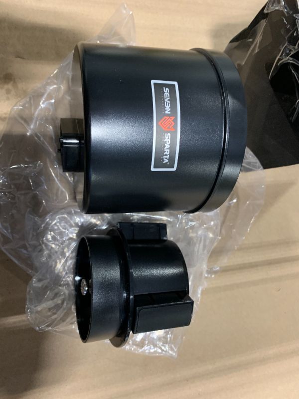 Photo 1 of *** MISSING PARTS *** Upgraded Car Cup Holder Expander Adapter with Offset Adjustable Base, Compatible with Yeti 14/24/36/46oz Ramblers, Hydro Flasks 32/40oz, Other Large Bottles Mugs in 3.5"-4.0", 1 Pack