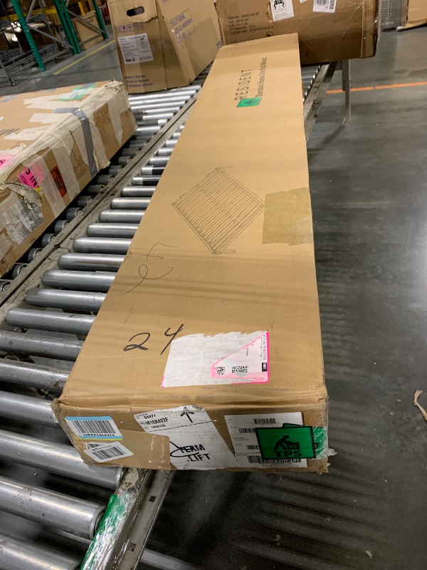 Photo 1 of *MISSING PARTS UNKNOWN*
Nectar Bamboo Platform Bed Frame - Full - Walnut - Floating Center Support Legs - 12” Height - Easy Tool Free Set Up - Contemporary and Durable - Sturdy Wooden Support Slats - Holds Up to 800 Pounds