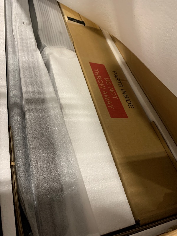 Photo 1 of *MISSING PARTS UNKNOWN*
Nectar Bamboo Platform Bed Frame - Full - Walnut - Floating Center Support Legs - 12” Height - Easy Tool Free Set Up - Contemporary and Durable - Sturdy Wooden Support Slats - Holds Up to 800 Pounds