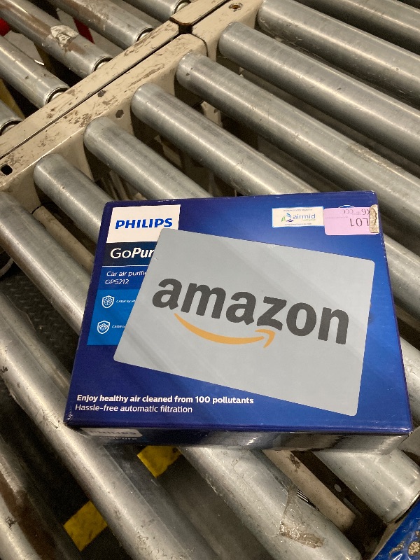 Photo 1 of Philips GoPure GP5212 Automotive Air Purifier – Compact Car Air Cleaner with SelectFilter Plus, Removes 100+ Pollutants, Filters Allergens, Viruses, Bacteria, Exhaust & Odors – 12V Car Air Freshener