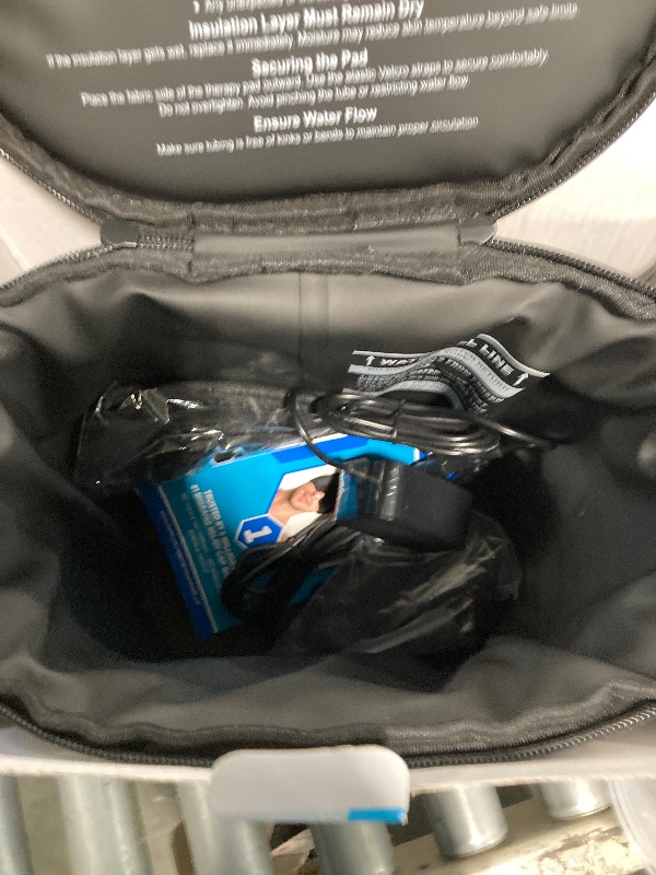 Photo 3 of Cold Therapy Machine 4.0, Program Timer Ice Machine for Knee After Surgery, Portable Ice Therapy Machine with Quiet Pump, w/Compression Pad for Ankle, Arm Joints, Sport Injury, Cryotherapy Pain Relief