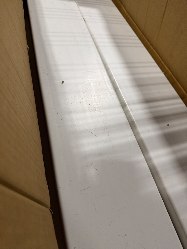 Photo 1 of ^**DOG HAIR****Whelping Box for Dogs, Puppies,48x48x18in,with Pig Rails Washable Pad,Suitable for Small Medium Large Breeds, White,Whelping Supplies