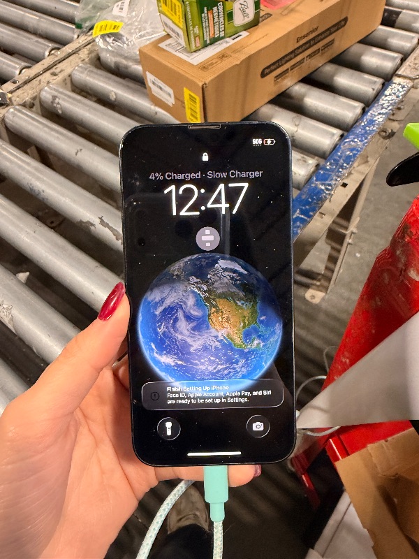 Photo 1 of ***PHONE IS LOCKED NEEDS TO BE UNLOCKED BUT WORKS NORMALLY*** Apple iPhone 13 Mini, 128GB, Midnight - Unlocked (Renewed)