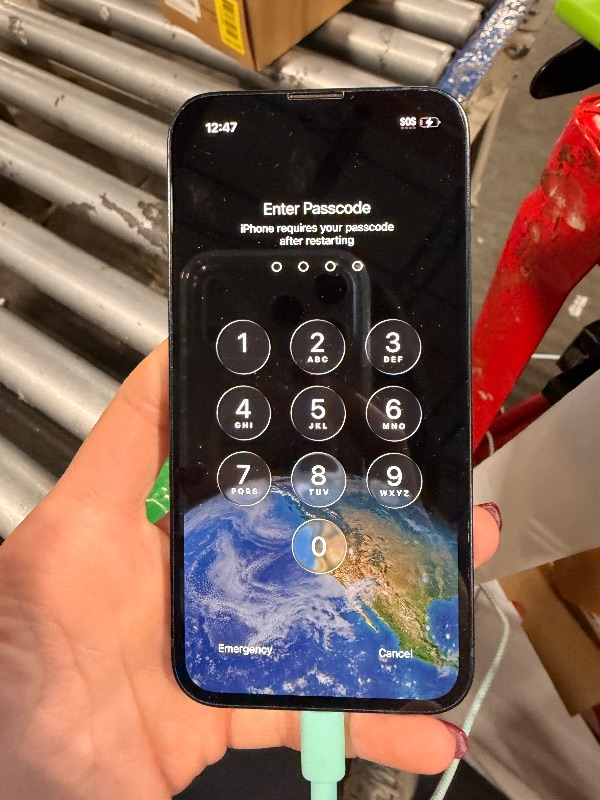 Photo 1 of ***PHONE IS LOCKED NEEDS TO BE UNLOCKED BUT WORKS NORMALLY*** Apple iPhone 13 Mini, 128GB, Midnight - Unlocked (Renewed)