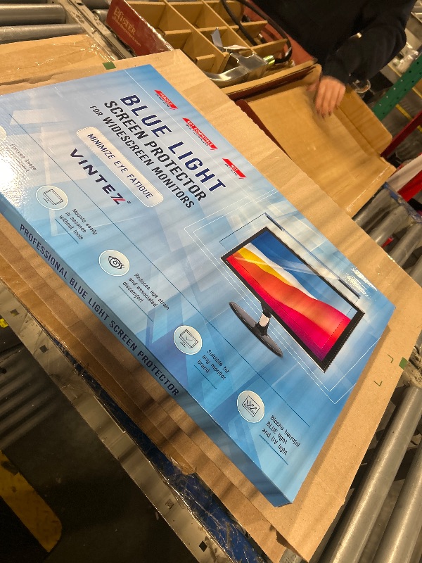 Photo 1 of  ****ITEM SIMILAR ****
14 inch Blue Light Blocking Screen Protector Panel for 16:9 Widescreen Computer Monitor and Laptop - PC Anti-UV Eye Protection Filter Film - Anti-Scratch Diagonal Frame Shield [2 Pack]