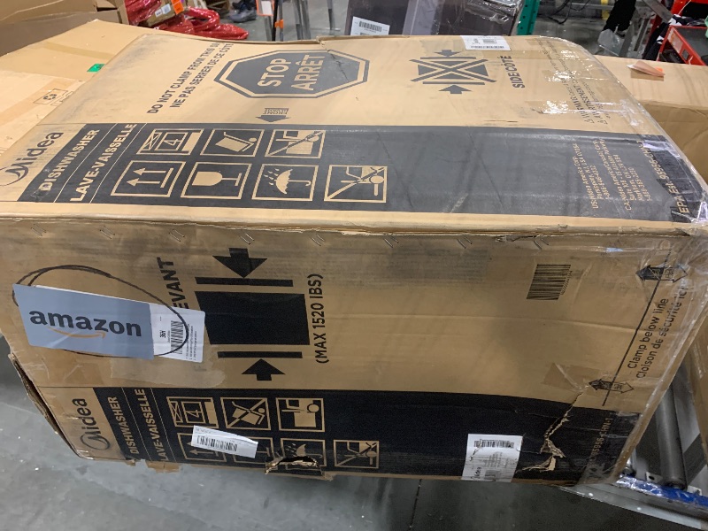 Photo 1 of *UNTESTED*
Midea MDF18A1AST Built-in Dishwasher with 8 Place Settings, 6 Washing Programs, Stainless Steel Tub, Heated Dry, Energy Star