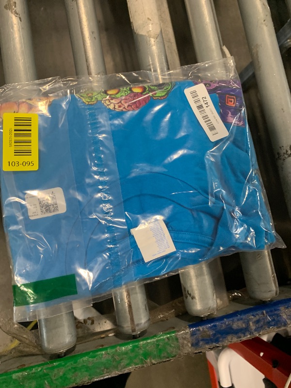 Photo 1 of **ROYAL BLUE** Halloween Skeleton Zombie Gaming Controllers Mummy Boys Kids T-Shirt