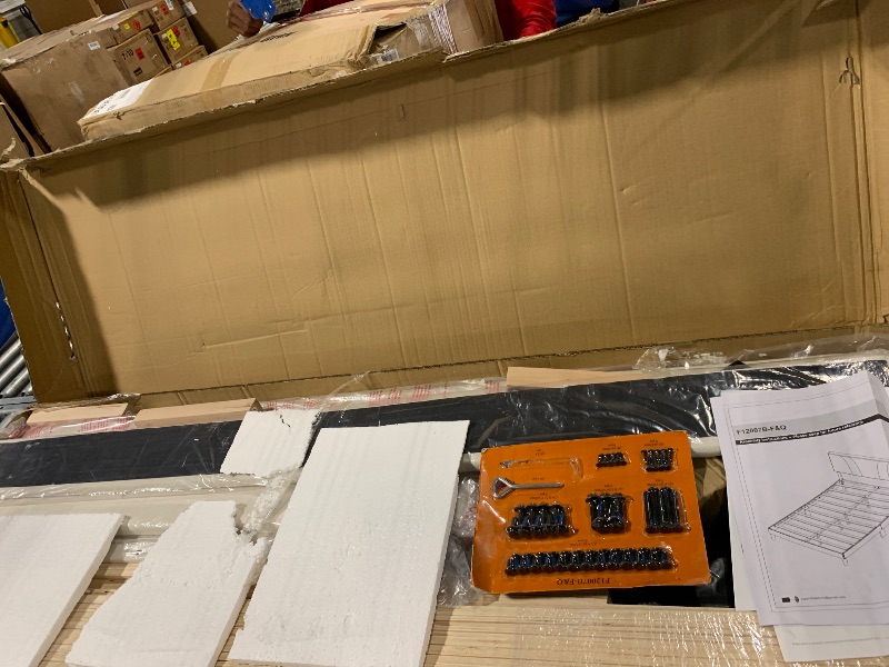 Photo 1 of ***SIMILAR PRODUCT***Charming Light Grey Queen Bed for Your Space