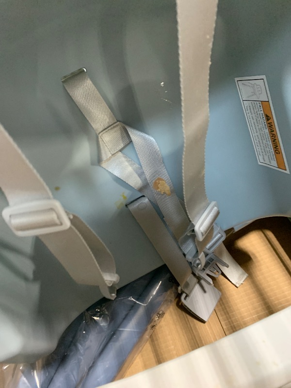 Photo 1 of ***Item Is Dirty*** Chicco Zest 4-in-1 Folding High Chair, Feeding Chair, Toddler Chair and Youth Stool, Multi-Use Easy Clean High Chair | Capri/Blue