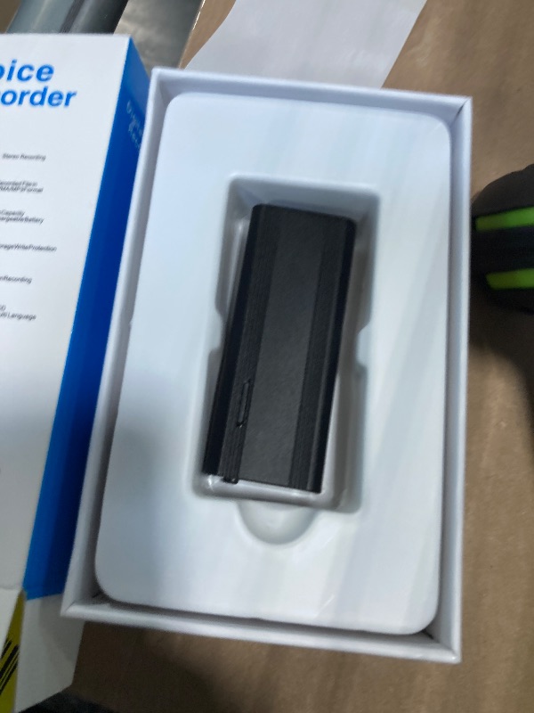 Photo 1 of 128GB Voice Activated Recorder with AI Intelligent Triple Noise Reduction Digital Audio Recorder Recording Devices, Voice Recorder with 2000 Hours Recording Capacity, 300 Hours Battery Time