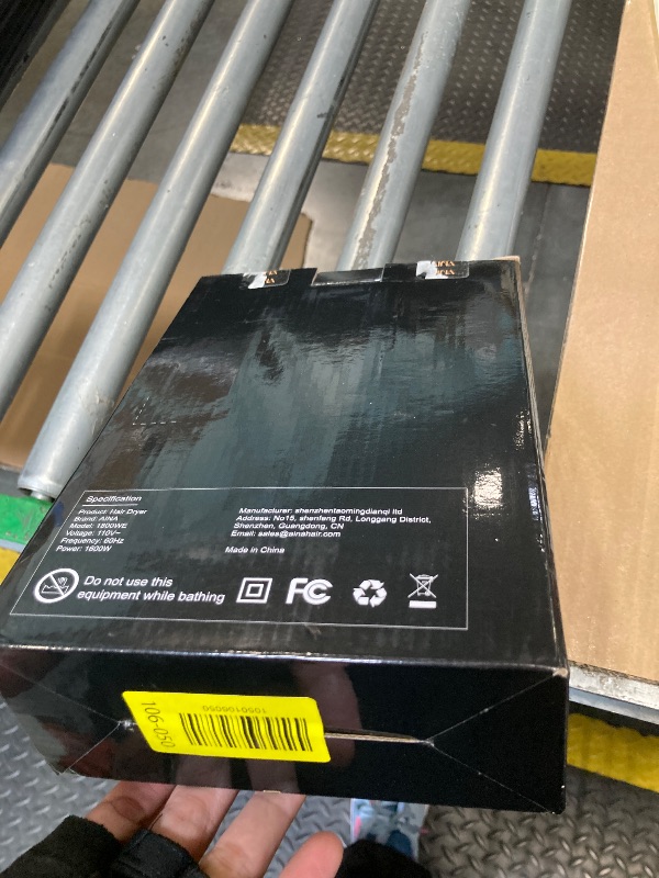 Photo 1 of **MISSING ACCESSORIES**
AINA Hair Dryer with Diffuser, Blow Dryer for Women | Advanced Ionic Technology, Ceramic Coating | Cold Shot Features Turbo Heat for Fast Drying and Shine 110V/ALCI (Neon Pink)