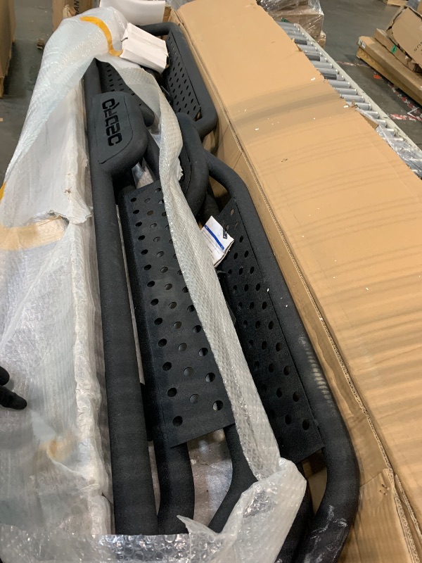 Photo 1 of **UNTESTED**
OEDRO 6 Inch Running Boards Compatible with 2019-2026  2022 Toyota tundra Crew Cab New Body (Excl. 19-24 1500 Classic), Bolt-on Side Steps Steel Nerf Bar, Two Stairs Design
