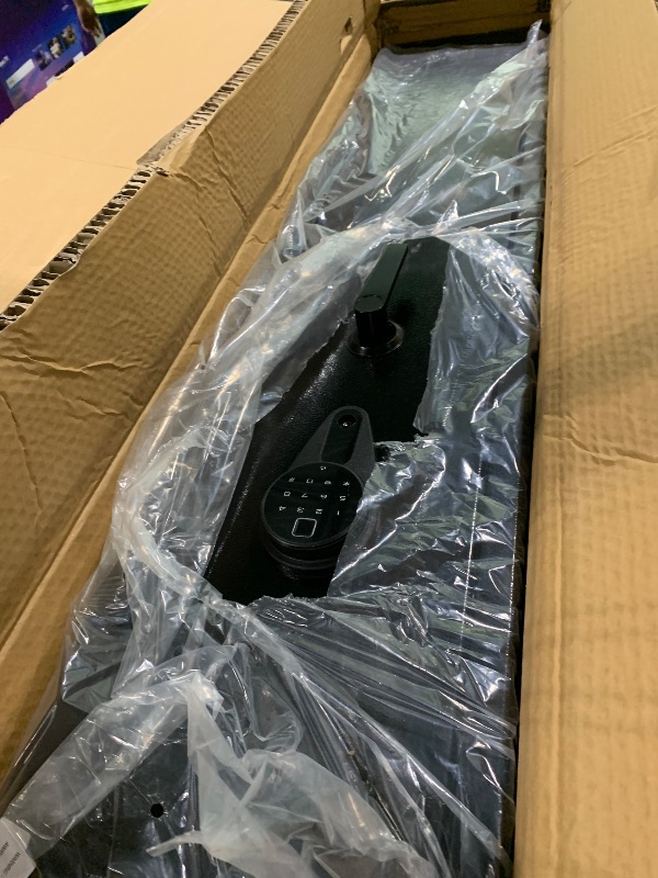 Photo 1 of **MISSING KEYS**Kaer 4-5 Safes,Gun Safe for Rifles and Pistols,Shotgun Rifle Safe,Gun Safes for Rifle and Shotguns,Long Gun Cabinets with Fingerprint/Digital Keypad/Removable Shelf for Rifles Safes