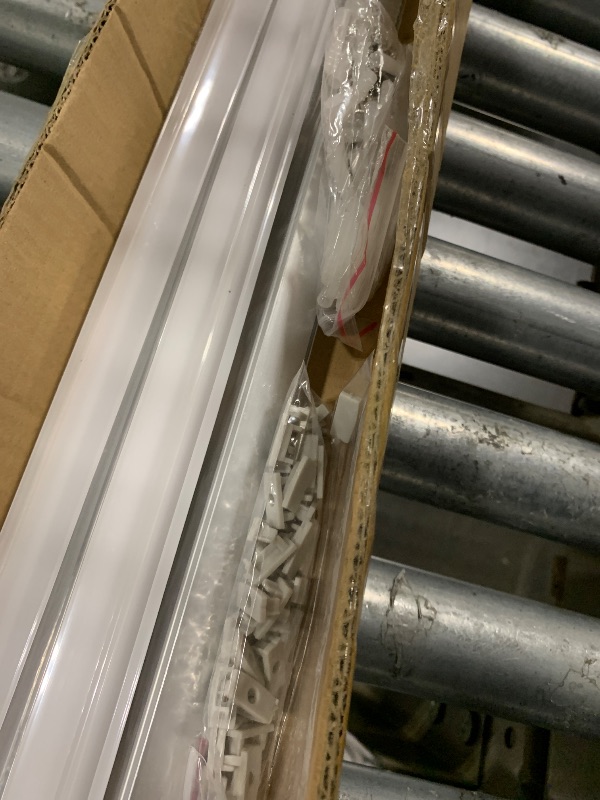 Photo 1 of hunhun 10-Pack 6.6ft/ 2Meter U Shape LED Aluminum Channel System with Milky Cover, End Caps and Mounting Clips, Aluminum Profile for LED Strip Light Installations, Very Easy Installation