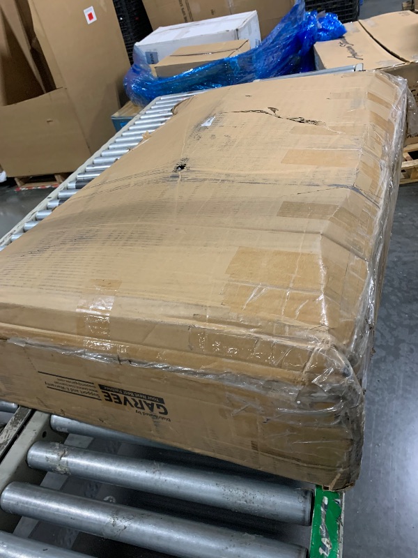 Photo 1 of ***MISSING HARDWARE***** GarveeHome 5 Piece Dining Table Set, Industrial Style Dining Table and Chairs Set for 4, Kitchen Table Set for Dining Room Kitchen Apartment, Brown