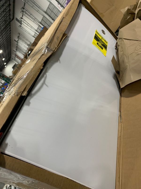 Photo 1 of ***UNTESTED**** Commercial Cool Upright Freezer, Stand Up Freezer 5 Cu Ft with Reversible Door, White