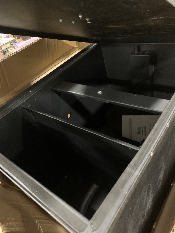 Photo 1 of ***VERY USED**** VEVOR Commercial Grease Trap, 40 LBS Grease Interceptor, Side Inlet Interceptor, Under Sink Carbon Steel Grease Trap, 15.2 GPM Waste Water Oil-water Separator, for Restaurant Canteen Home Kitchen