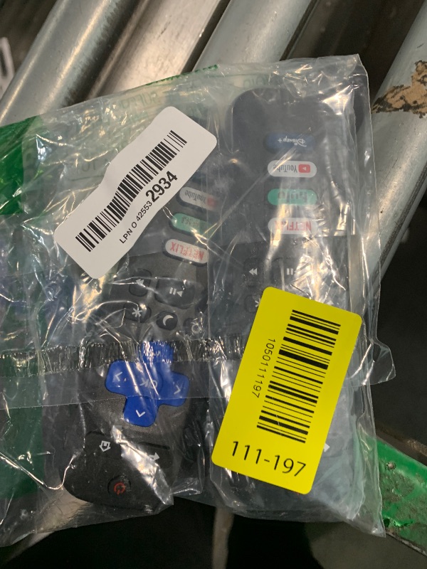 Photo 1 of (Pack of 2) Replacement Remote Control Only for Roku TV, Compatible for TCL Roku/Hisense Roku/Onn Roku/Sharp Roku/Element Roku/Westinghouse Roku/Philips Roku Smart TVs (Not for Roku Stick and Box)