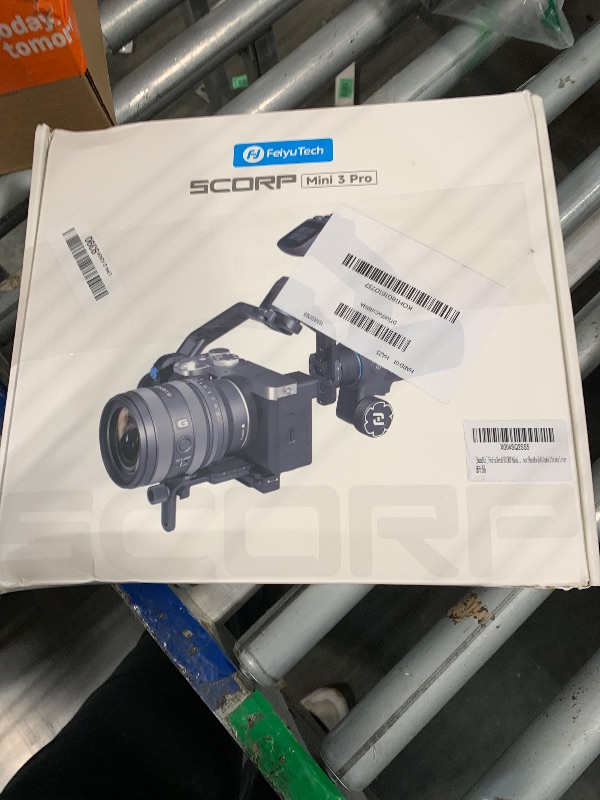 Photo 1 of FeiyuTech SCORP Mini 3 Pro All-in-One 3-Axis Gimbal Stabilizer for Camera, Smartphone & Action Cam | Built-in AI Tracking Sensor, Detachable Remote Handle, Vertical Shooting Compatible