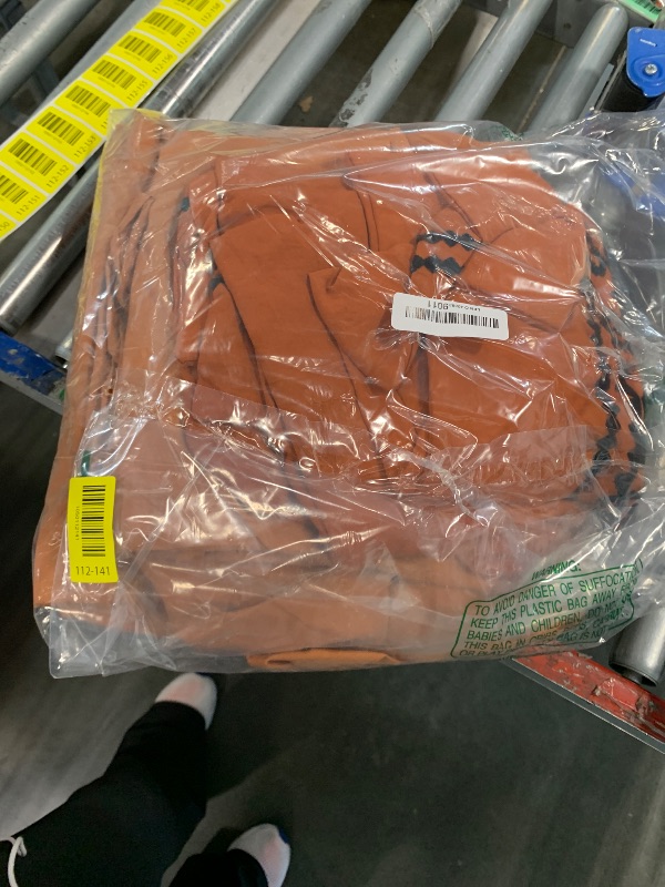 Photo 1 of ***CONFORTER IS MISSING*** MaiRêve Burnt Orange Embroidery Comforter Set King Size - 7 Pieces, Farmhouse Western Bedding Sets All Season, Boho Bed in A Bag King with Sheets, Comforters, Pillowcases & Shams