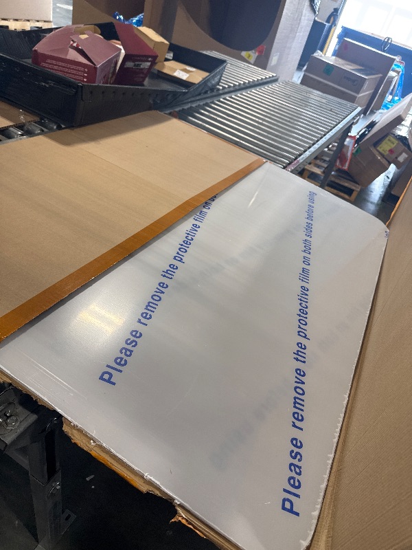 Photo 1 of *****BRAND NEW ITEM***** [UpgradedVersion] Crystal Clear 1/5" Thick 47" x 40" Heavy Duty Hard Chair Mat, Can be Used on Carpet or Hard Floor