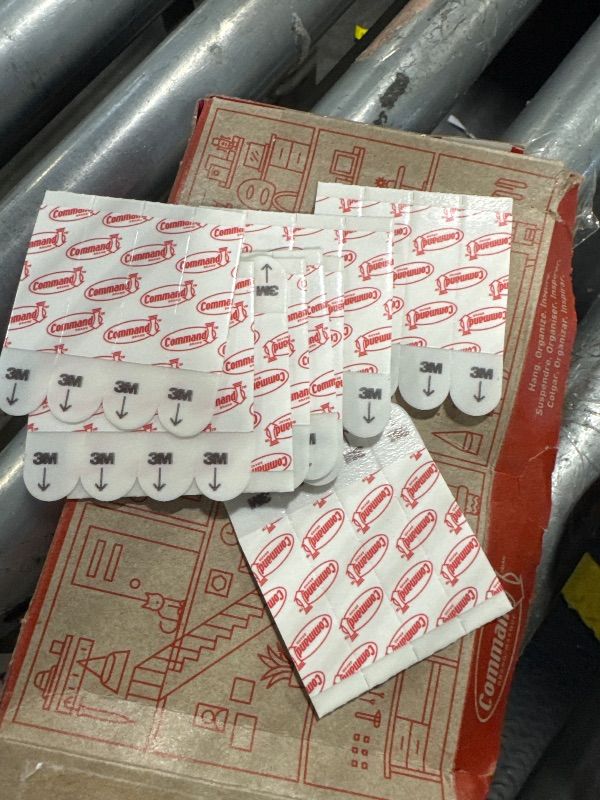 Photo 1 of ****ONLY 9 STRIPS***Command Medium Refill Strips, 36 Command Strips, Damage-Free Hanging, Reuse Medium Indoor Wall Hooks, No Tools Removable Adhesive for Home Decor