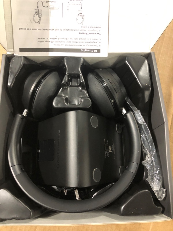 Photo 1 of (Upgraded Version) Wireless Headset, Bluetooth Headset with Noise Cancelling Microphone, Best Headphones with Mic Mute & USB Dongle for PC/Computer/Laptop/Cell Phones/Remote Work/Call Center