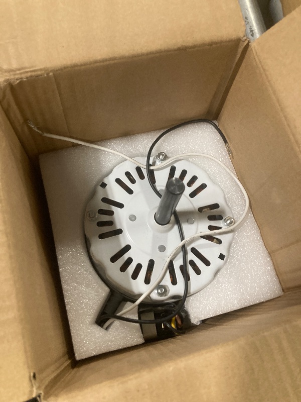 Photo 1 of **UNTESTED**
Hiorucet 35407 Vent Attic Fan Motor for F0812B3146, F0816B4732, 4310655, 3C246A, 4CH65, Attic Fan Motor CW Rotation, 120V, 1550RPM