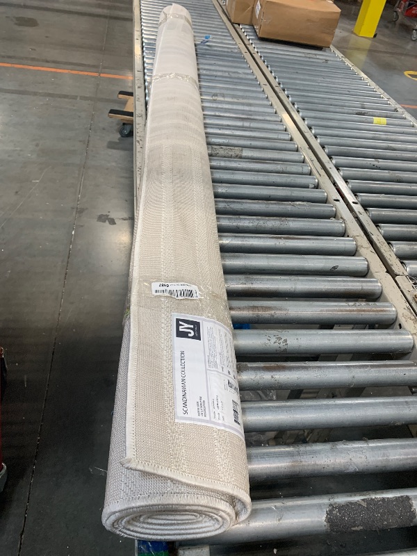 Photo 1 of 
**SIMILAR**JONATHAN Y Odense High-Low Angle Ivory/Cream Indoor/Outdoor Runner Rug, 2x8, Modern, Contemporary, Geometric, Bohemian, Bedroom, Kitchen, Living Room, Non...