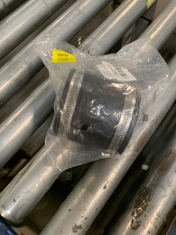 Photo 1 of **PARTIAL SET**
DLYYPLUS 2 Pcs 2-1/2 IN Flexible PVC Pipe Coupling with Stainless Steel Clamps Fit 2-1/2 IN Nominal Pipes, Couplers for Plastic and Copper Pipe Plumbing Connections, Drain Repair, Dust Hose