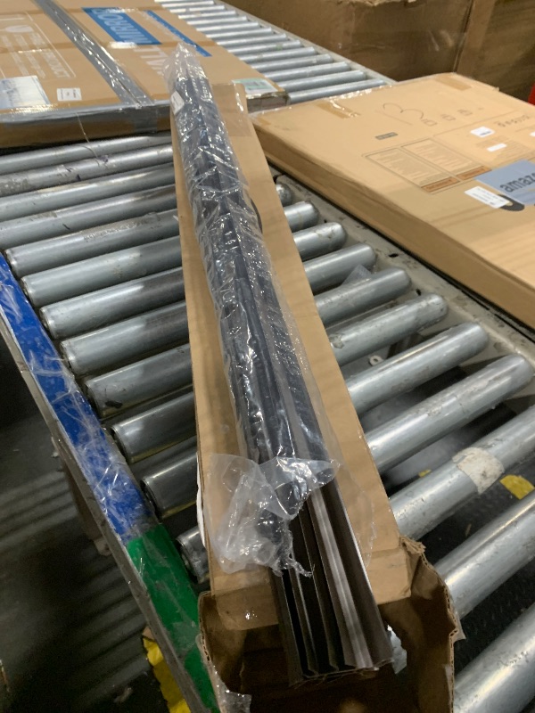 Photo 1 of [2 Pack] 36 Inch Exterior Door Sweep with Vinyl Fins – Under Door Weather Stripping Seal | Bottom Door Seal Strip for Front, Storm, Screen & Garage Doors | Draft Stopper & Rodent Proof (Brown)