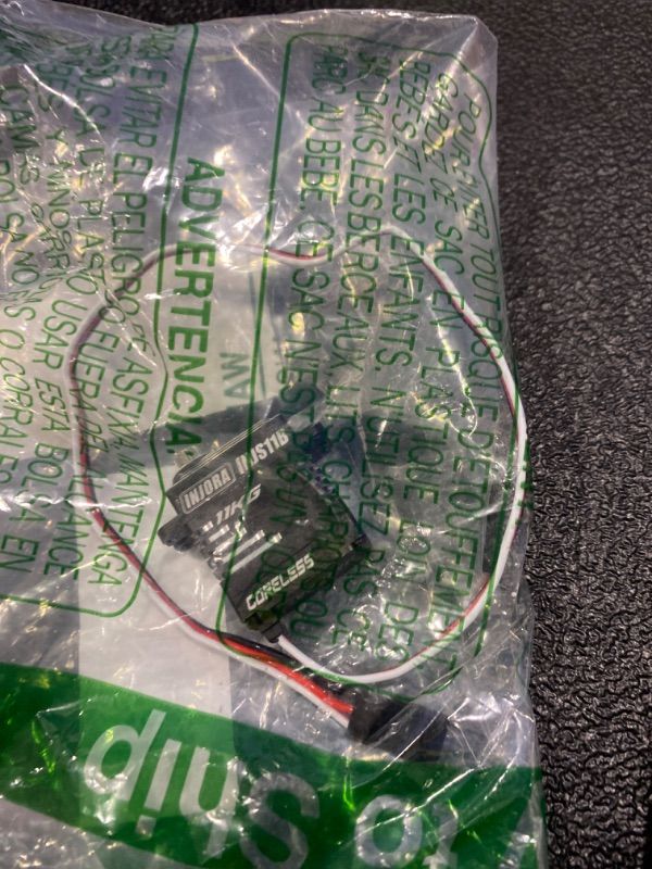 Photo 1 of ***MISSING PIECES*** INJORA Coreless High Torque Micro Servo with Mount and Servo Horn for SCX24 C10 JLU Bronco Axial 1/24 RC Crawler Car Upgrade Parts (Black)