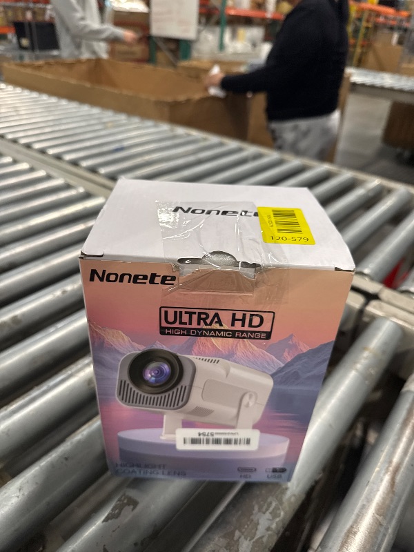 Photo 1 of [Projector 2026 Upgraded] Mini Projector Support 4K 1080P Auto Keystone 270°Rotatable with WiFi 6 and Bluetooth 5.2 Projector Portable Compatibile with HDMI/TV Stick/Memory Stick/Laptop,Black